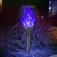 Solar Flame Torch Lights: Dancing Flames for a Magical Outdoor Oasis