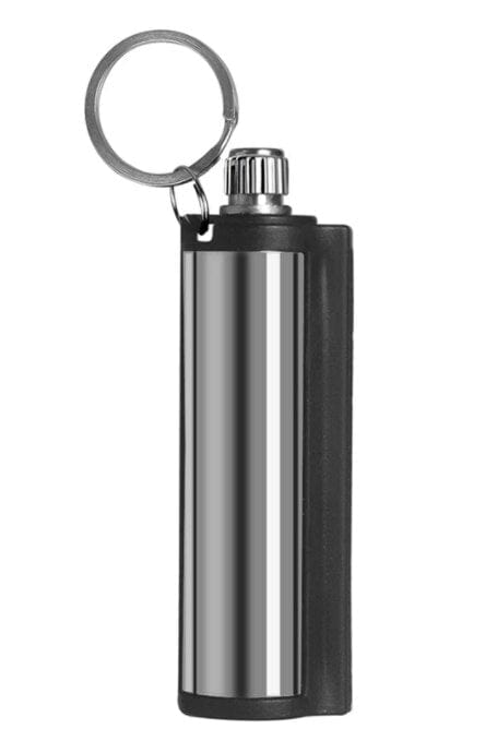 Metal Keychain Wilderness Survival Lighter , Kerosene Lighter Men's Gift Fun Gadget