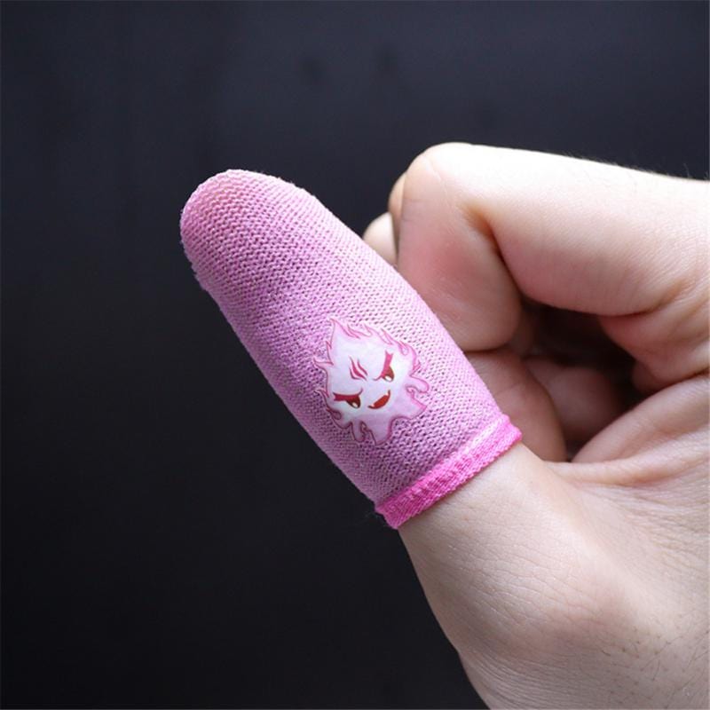 Gaming Luminous Finger Sleeves, Breathable Fingertips For PUBG Mobile Games Touch Screen Finger Cots