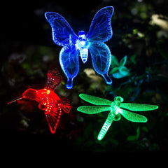 Solar Figurine Stake Lights (3-Pack) - Light Up Your Garden with Whimsy!