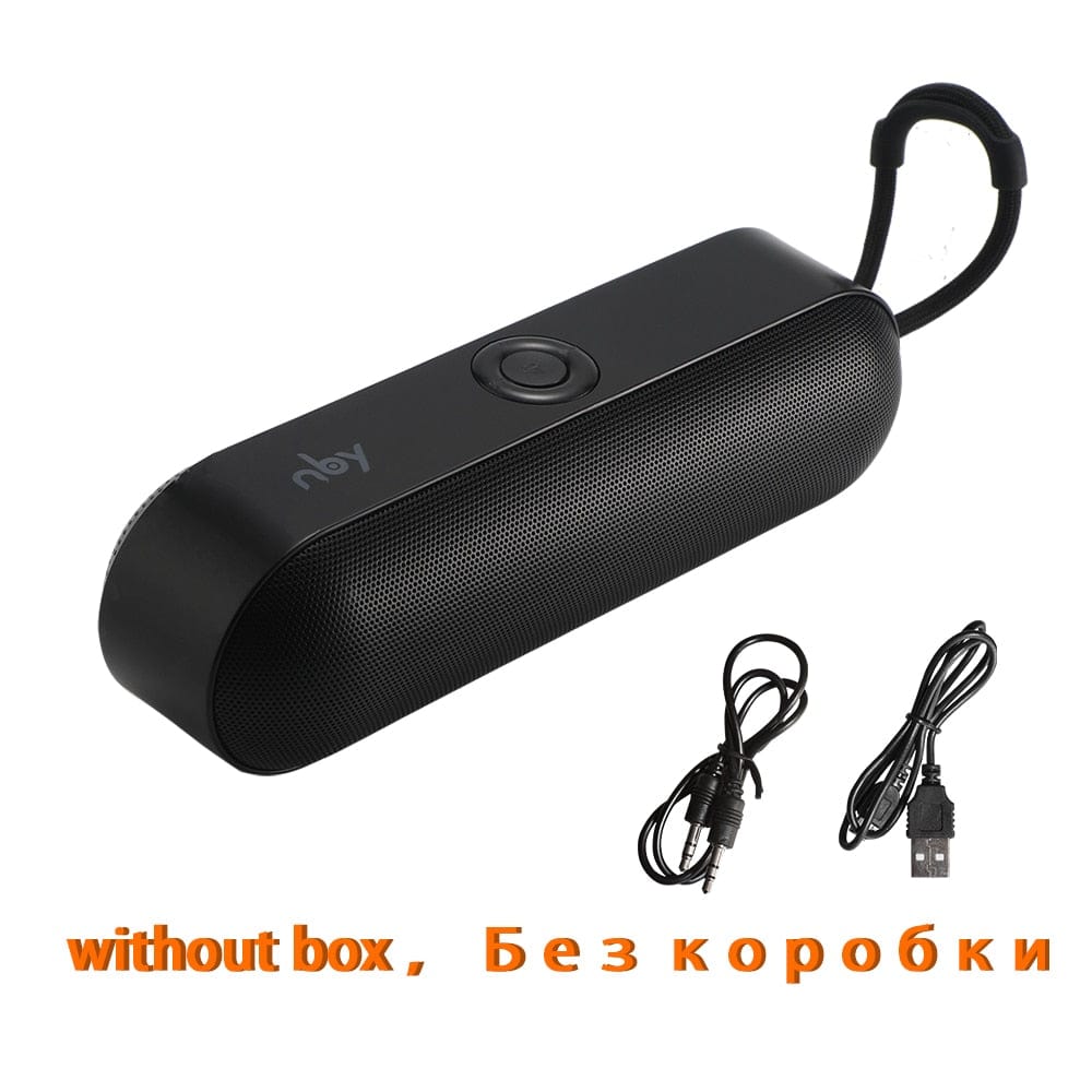NBY-18 Portable Bluetooth Speaker With 3D Stereo Surround Music Support TF Card FM Radio - Smart Tech Shopping