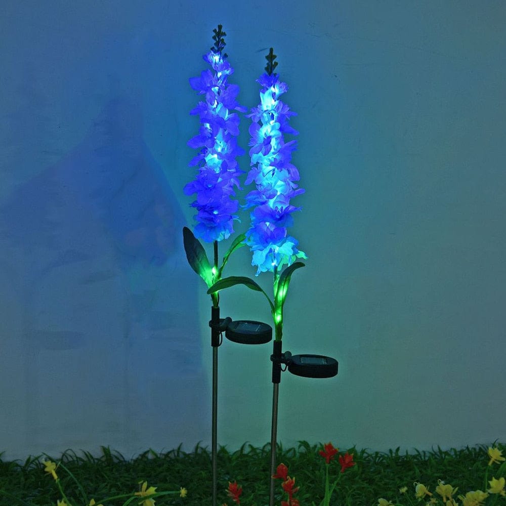 Solar Flower LED Lights for Outdoor Garden Decoration