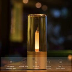 Rechargeable Yeelight Candle Lamp Dimmable 1800K Stepless Dimming For Home Dating - Smart Tech Shopping