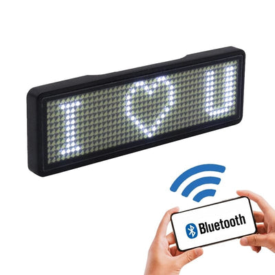 Smart Car Emoji Display, Mojipic Emoji Car Display, LED Display Screen APP Remotely Control GIF Programmable Car Accessories - Smart Tech Shopping