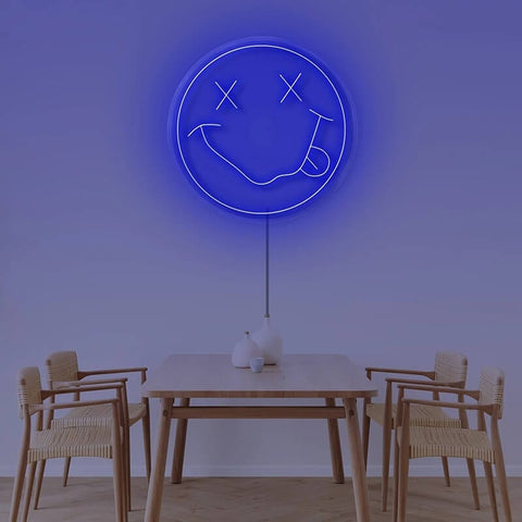 35cm Led Neon Sign Light Transparent Flex, USB Powered Wall Hanging Bedroom Decor - Smart Tech Shopping