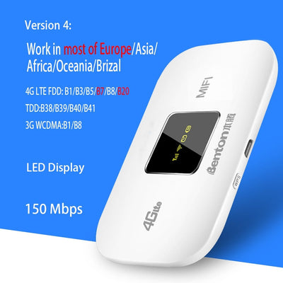 Benton M100 4G LTE Router with Firewall and VPN Functions - Smart Tech Shopping