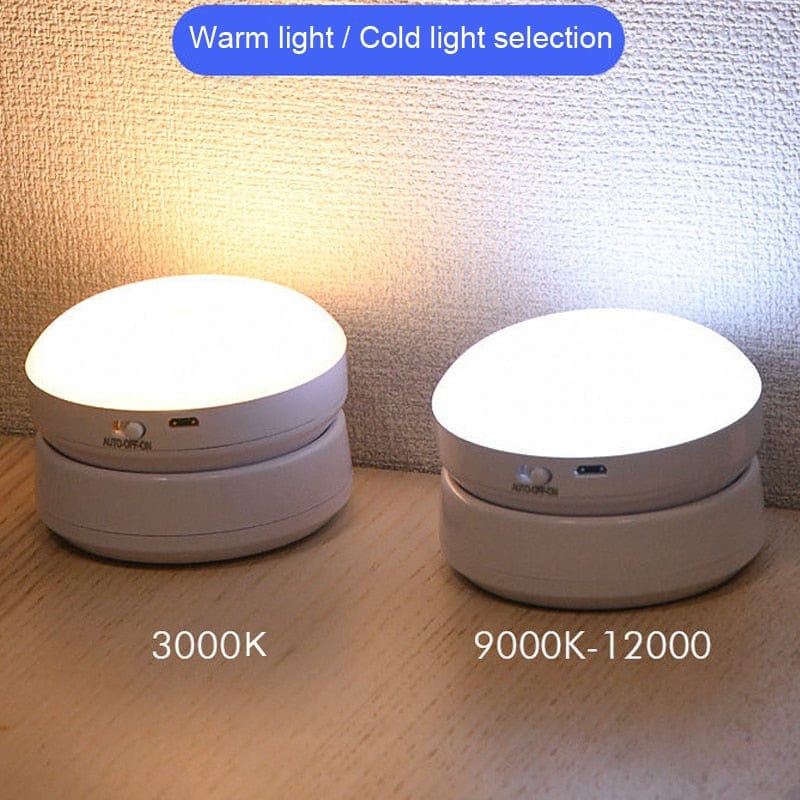 Rechargeable Motion Sensor Night Light for Bedroom and Bathroom - Smart Tech Shopping