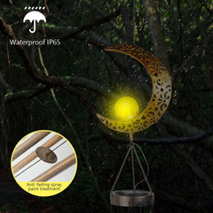 Light Up Your Ramadan & Garden: Solar Moon Wind Chimes & Islamic Decor