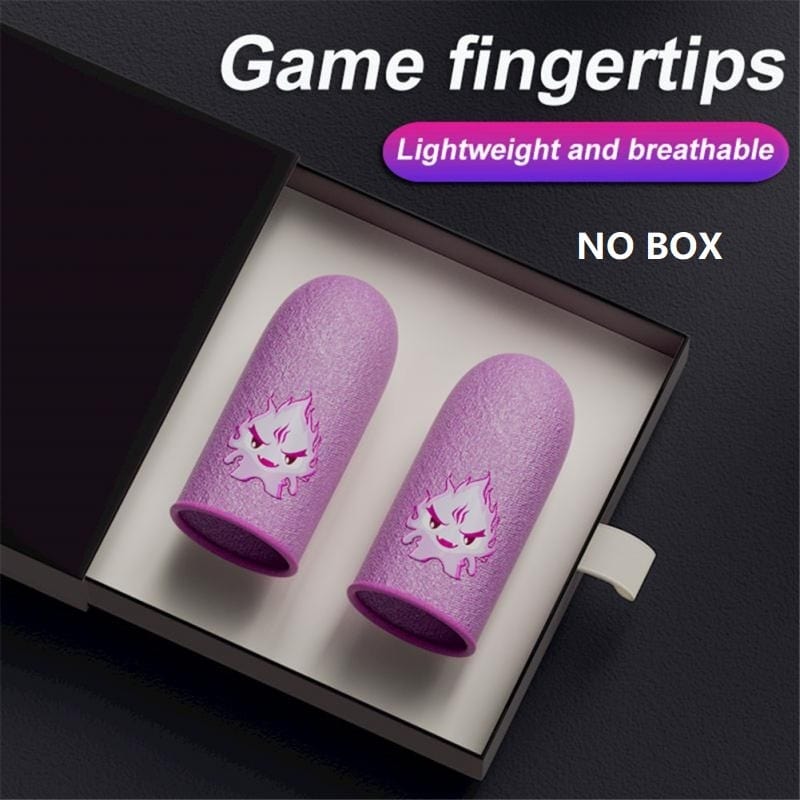 Gaming Luminous Finger Sleeves, Breathable Fingertips For PUBG Mobile Games Touch Screen Finger Cots