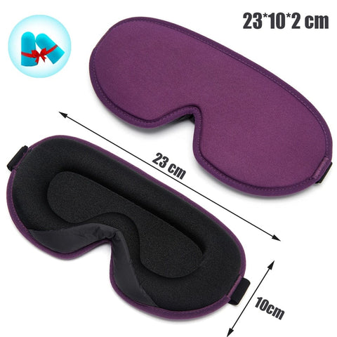 Voguish Memory Foam and Silk Eyeshade for Peaceful Sleep - Smart Tech Shopping