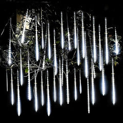 Meteor Shower Rain LED String Lights for Christmas and Outdoor Decorations