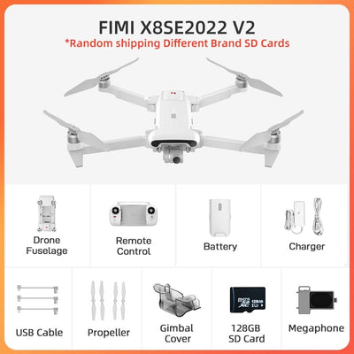 FIMI X8SE V2 Drone with FPV 3-axis Gimbal 4K Camera - Smart Tech Shopping