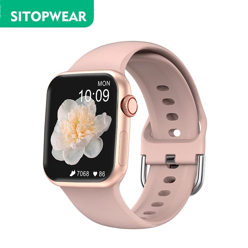 SitopWear Wireless Charging Smartwatch With Bluetooth Calling and Fitness Monitoring - Smart Tech Shopping