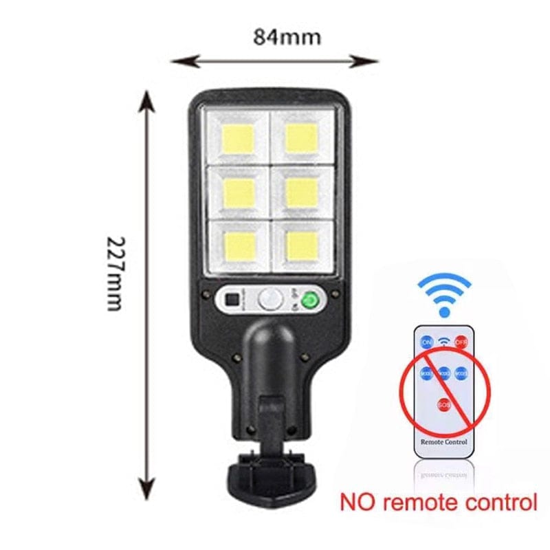 Waterproof Outdoor Solar Lamp With 3 Light Mode With Motion Sensor Security Lighting for Garden - Smart Tech Shopping