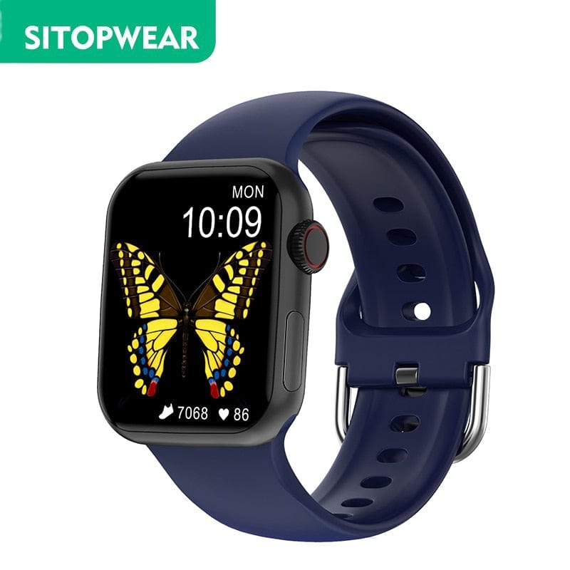 SitopWear Wireless Charging Smartwatch With Bluetooth Calling and Fitness Monitoring - Smart Tech Shopping