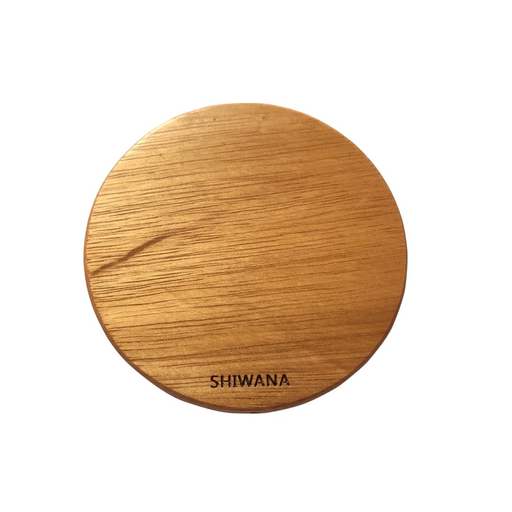 SHIWANA Wooden Wireless Charger 15W, Max Wood Fast Charge Round Charging Pad for All Qi Enabled Devices - Smart Tech Shopping