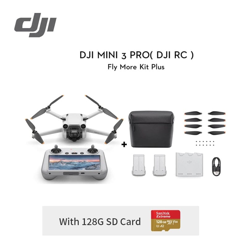 DJI Mini 3 Pro Drone - 4K/60fps Video, 34-min Max Flight Time, True Vertical Shooting - Smart Tech Shopping