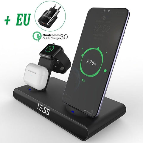 6 in 1 Wireless Charger iPhone,Samsung Fast Charger with Holder - Smart Tech Shopping