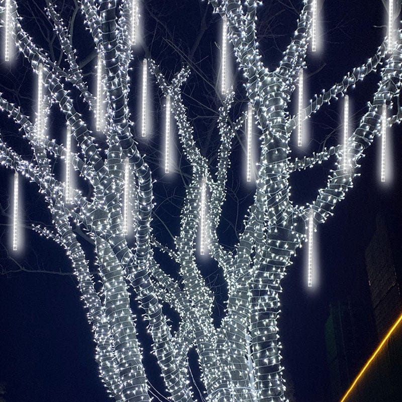Meteor Shower Rain LED String Lights for Christmas and Outdoor Decorations