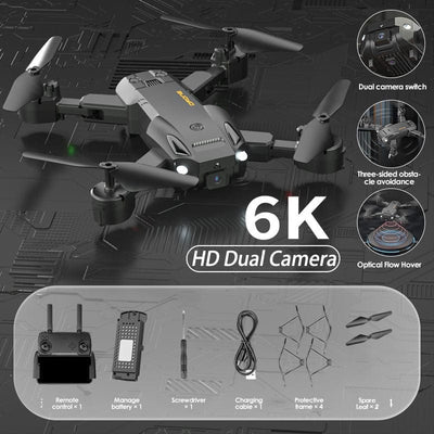 GPS Drone with 4K Camera, Obstacle Avoidance with RC Distance 3000M - Smart Tech Shopping