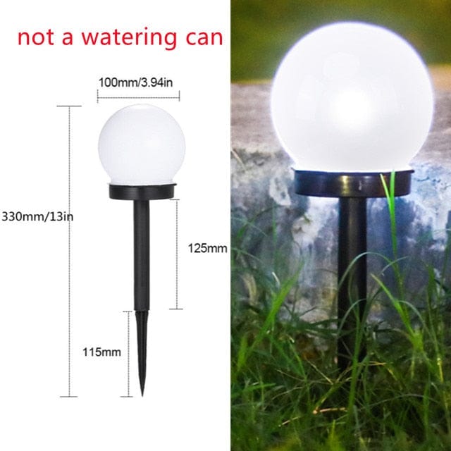 Solar Powered Watering Can Sprinkles Fairy Waterproof Shower LED Light Lantern for Outdoor Garden - Smart Tech Shopping