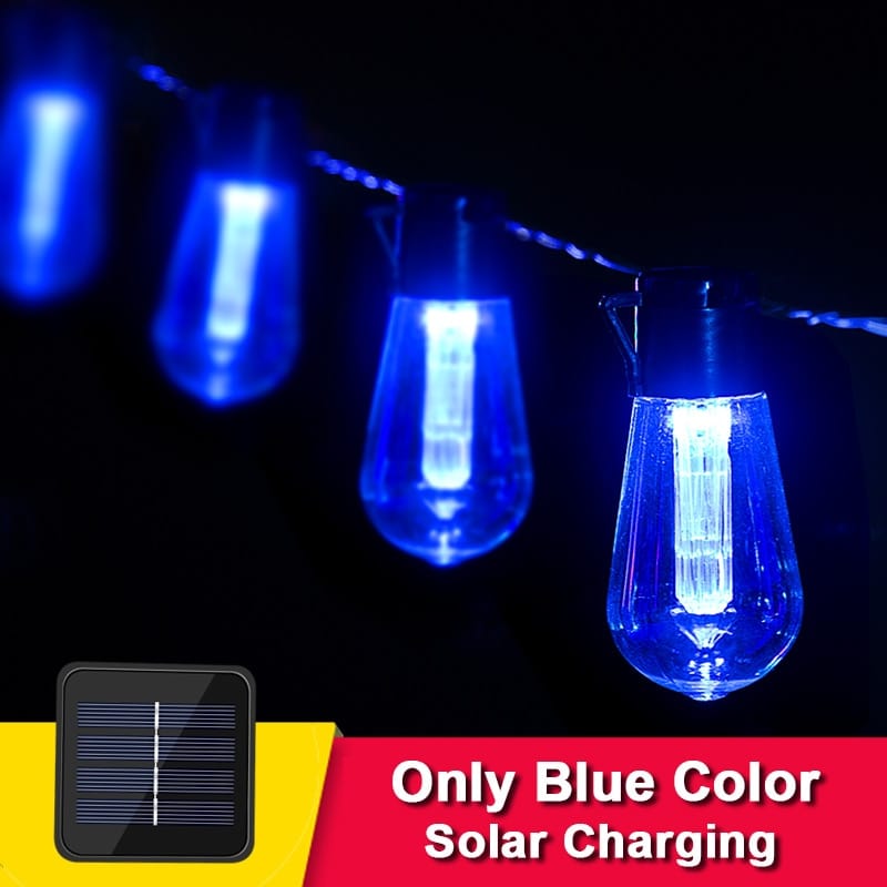 LED Solar String Lights Christmas Decoration Light Bulb - Smart Tech Shopping