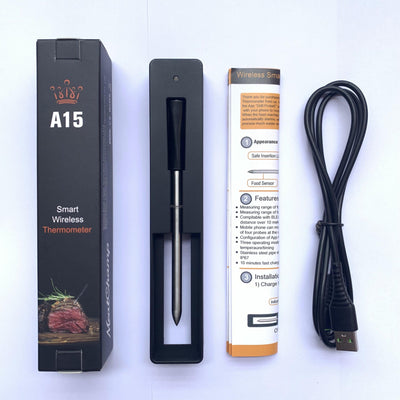 Digital Wireless Meat Food Thermometer For Oven Grill Smoker for Kitchen use - Smart Tech Shopping