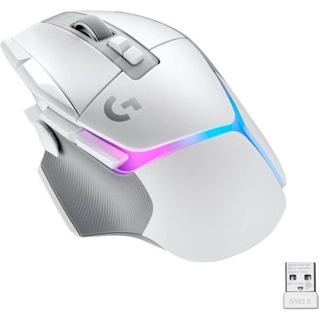 Logitech G502 X Wireless Gaming Mouse with 25K Hero Optical Sensor