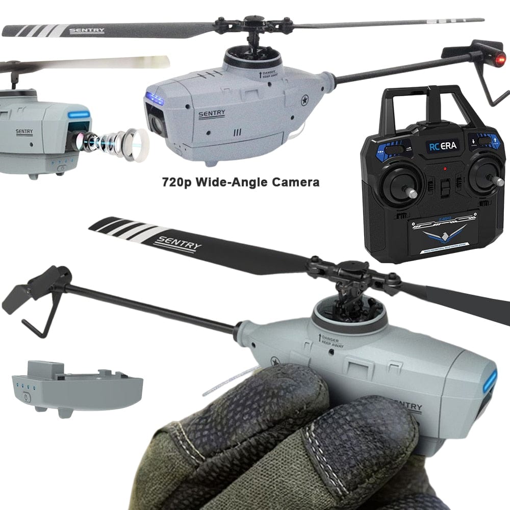 SOWOFA Mini RC War-plane with WIFI 720p HD Camera - RTF Remote Control Heli Aircraft Drone