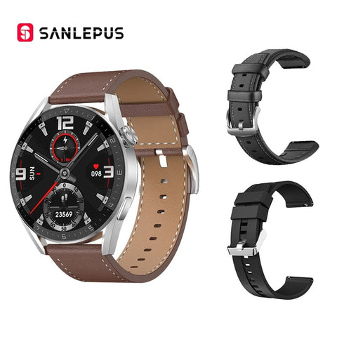 SANLEPUS NFC Business Smart Watch For Men with GPS Movement Tracking - Smart Tech Shopping