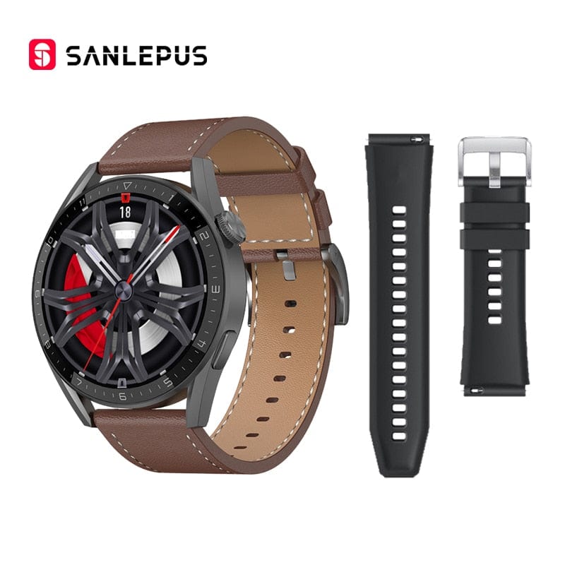 SANLEPUS NFC Business Smart Watch For Men with GPS Movement Tracking - Smart Tech Shopping