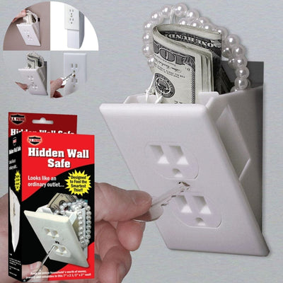The Ultimate Hidden Wall Safe Security Electrical Outlet!