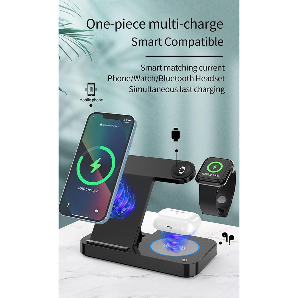 3 in 1 Wireless Fast Charging Dock - Smart Tech Shopping
