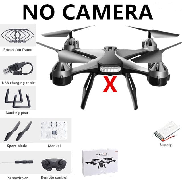 Remote Control Drone Helicopter With 4K HD Professional Dual Camera - Smart Tech Shopping