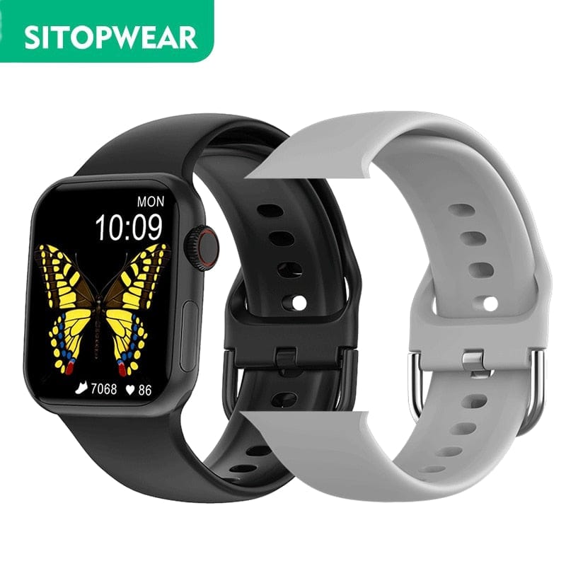 SitopWear Wireless Charging Smartwatch With Bluetooth Calling and Fitness Monitoring - Smart Tech Shopping