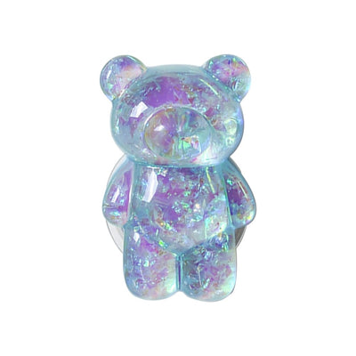 3D Cute Laser Bear Cell Phone Holder , Grip Tok Bracket Cellphone Support