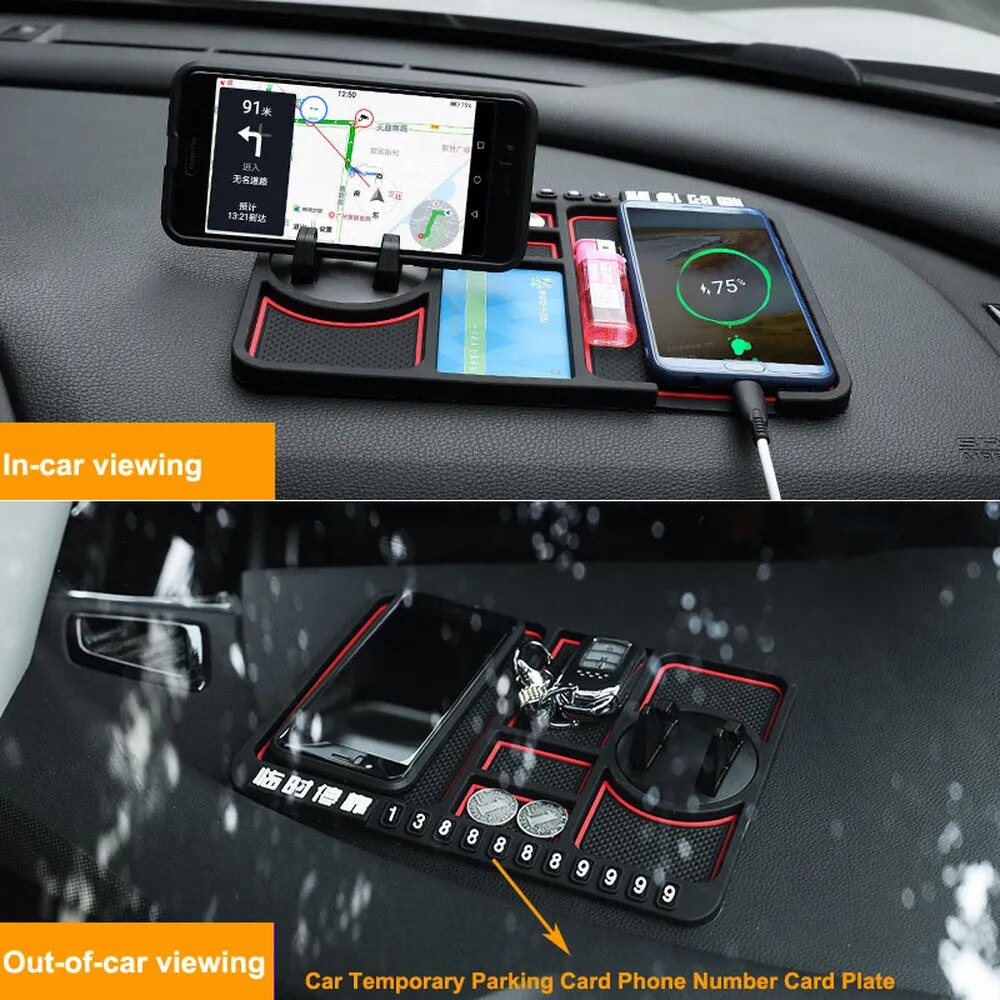 Silicone Car Anti-Slip Phone Holder