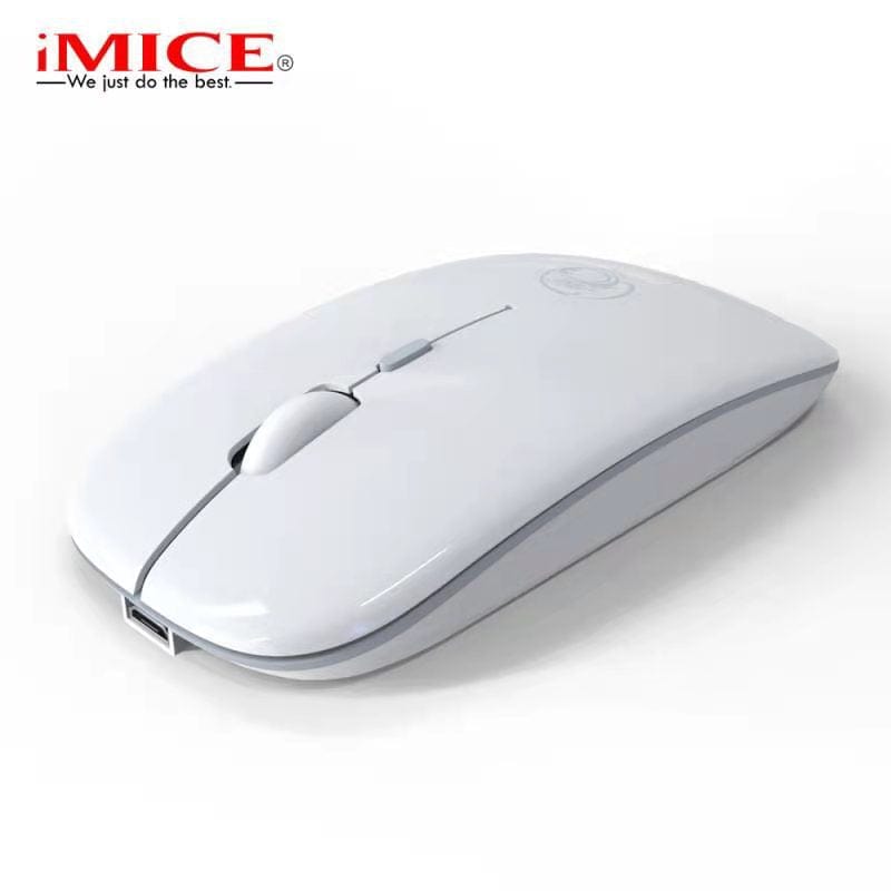 IMICE Wireless Mouse, Bluetooth Dual Mode Wireless Mute Mouse - Smart Tech Shopping