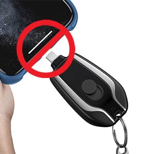 Portable Keychain Charger | Ultra-Compact 1500mAh Type-C Mini Power Bank - Smart Tech Shopping