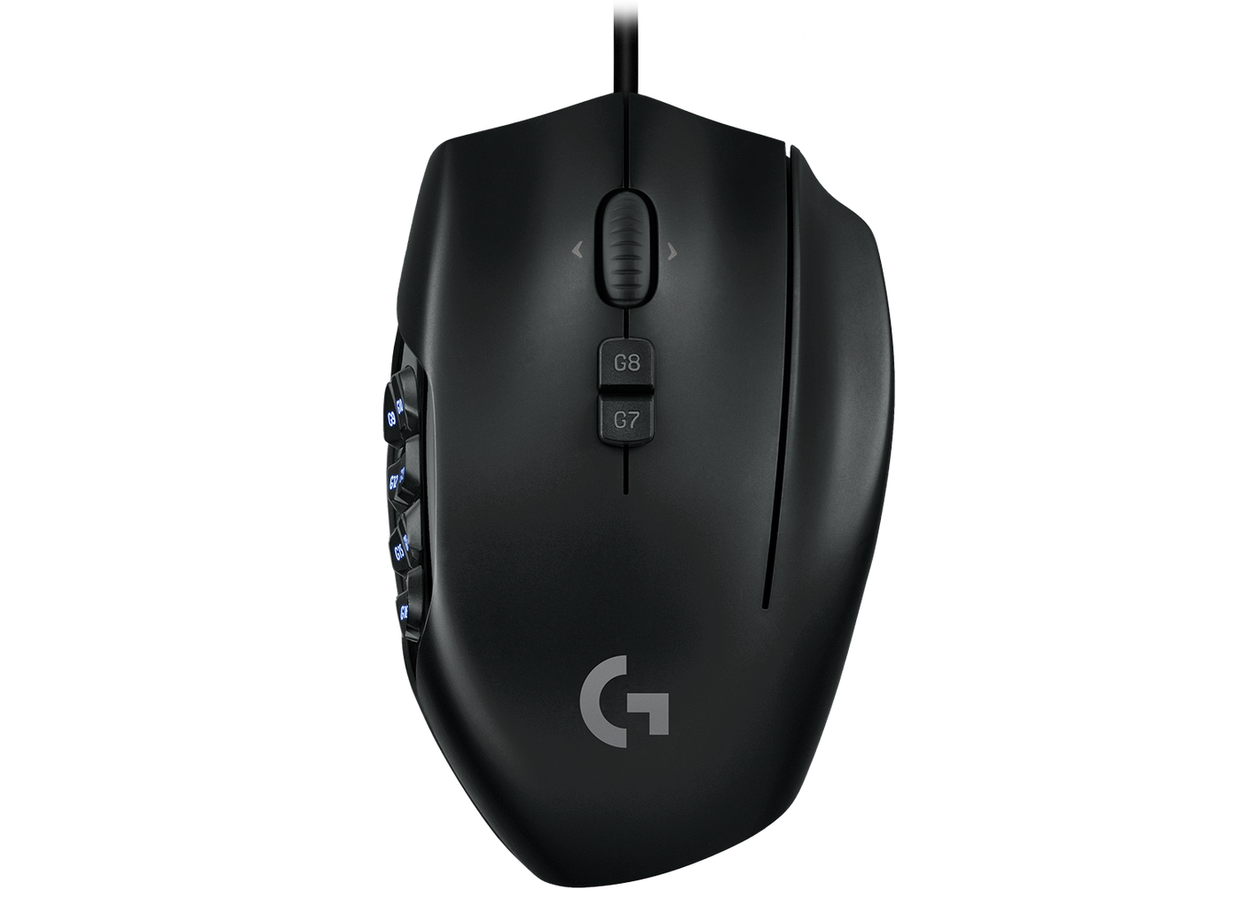 Logitech G600 MMO Gaming Mouse 20 Buttons & LIGHTSYNC RGB Back Button