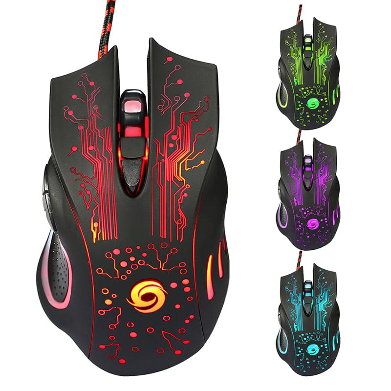 JWFY Gaming Mouse, USB Wired Gaming Mouse - Smart Tech Shopping