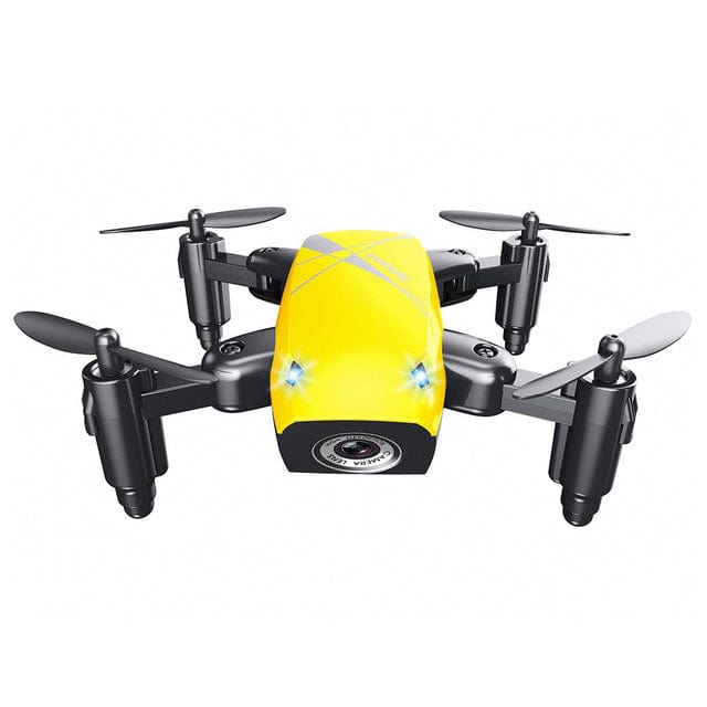 S9  Foldable RC Mini Drone Pocket Drone MiRC Helicopter With HD Camera - Smart Tech Shopping